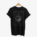 Minimalist Moon Grunge Style T shirt Witchy Art Gifts Graphic Tee – Aesthetic Look · Great Gift For Fans