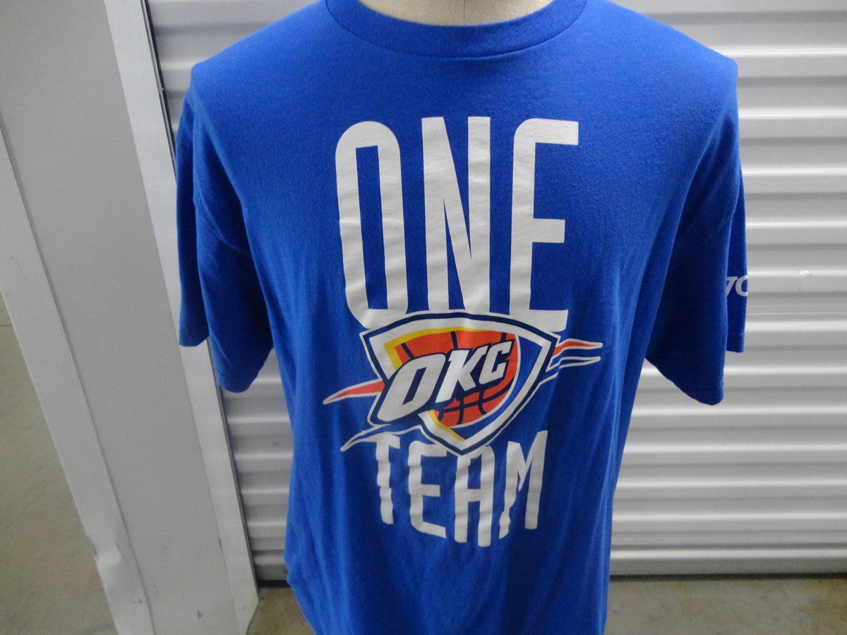 Oklahoma City Thunder One Team Blue T Shirt Size XL Graphic Tee – Fan Favorite · High-Quality Print