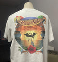 Vintage 90s Caribbean Soul Tourist Between The Sheets Beach white Tshirt size 2XL Graphic Tee – Bold Style · Must-Have Style