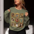 French Royal History Sweatshirt Famous Queens and Kings Marie Antoinette Madame de Pompadour Art History Crewneck European History Buff Sweatshirt – Aesthetic Look · Trending Graphic Apparel