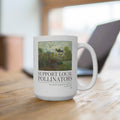 Claude Monet Art History Coffee Mug for Historian Who Loves Gardening Impressionist Historic Art Gift for Mom or Grandma History Teacher Graphic Tee – Easygoing Wear · High-Quality Print