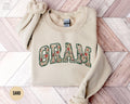 Floral Gram Sweatshirt Christmas Grams Gifts Grandma Birthday Sweater Grandma Grammy Sweatshirt Mothers Day Gift For Grams Crewneck Sweatshirt – Soft Feel · Perfect For Daily Wear