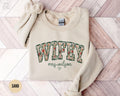 Personalized Wifey Mrs Sweatshirt New Bride Shirt Custom Bridal Shower GiftFloral Honeymoon CrewneckFiance SweaterGetting Ready Outfit Sweatshirt – Cozy Vibes · Trending Graphic Apparel
