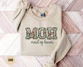 Maid of Honor Floral Sweatshirt Bridal Getting Ready Outfit MOH Proposal Sweater Luxury Bachelorette Tee Matron Of Honor Gift Sweatshirt – Bold Style · Great Gift For Fans