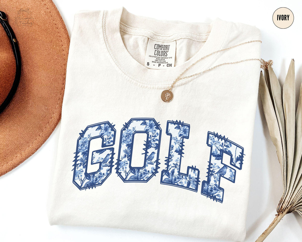 Golf Shirt Golfing Lover Gift Golfing Tshirt Coquette Golf Gifts for Women Cute Golfer Apparel Golf Coach Gift Graphic Tee – Soft Feel · Perfect For Daily Wear