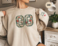 Custom Floral GG Sweatshirt Personalized Gigi Gifts Grandma Crewneck with Kids Names on Sleeve Granny Sweater Grandmother Shirt Sweatshirt – Cozy Vibes · Top Pick For Any Outfit