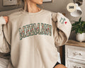 Custom Meemaw Sweatshirt Floral Meemaw CrewneckMeemaw Shirt With Kids Names on Sleeve Christmas Grandma GiftPersonalized Meemaw Sweater Sweatshirt – Warm & Stylish · High-Quality Print