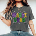 Faux Glitter Mardi Gras Beads Shirt Mardi Gras Tshirt Mardi Gras Shirt Fat Tuesday Shirt Fat Tuesday Tshirt Mardi Gras Party Graphic Tee – Warm & Stylish · Must-Have Style