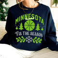 Minnesota Basketball Tis The Season Cute Vintage Sweatshirt Merry Christmas Minnesota Basketball Hoodie Gameday T shirt Christmas Gifts Hoodie – Aesthetic Look · Top Pick For Any Outfit