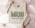 Mother of the Bride Sweatshirt MOB Shirts Getting Ready Bridal Party Outfit Floral Bride Mom Gift Bride39s Mama Sweater Sweatshirt – Cozy Vibes · Great Gift For Fans