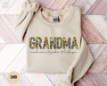 Custom Floral Grandma Sweatshirt With Kids Names Mothers Day Gift Crewneck Christmas Grandma Gift Personalized Grammy Sweatshirt Sweatshirt – Premium Graphic · Top Pick For Any Outfit