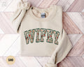 Floral Wifey Sweatshirt New Bride Shirt Bridal Shower GiftJust Married Honeymoon CrewneckFiance Engagement Sweater Getting Ready Outfit Sweatshirt – Soft Feel · Top Pick For Any Outfit