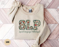 Floral Speech Therapy Crewneck Speech Language Pathologist Sweater SLP Sweatshirt SLPA Gifts Future Speech Therapist Graduation Gift Sweatshirt – Easygoing Wear · Great Gift For Fans