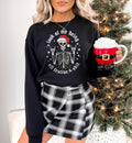 Skeleton Christmas Sweatshirt Rock n Roll Christmas Sweater Goth Christmas Sweatshirt Funny Festive Sweatshirt Sweatshirt – Premium Graphic · Perfect For Daily Wear