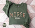 Personalized RN Sweatshirt Custom Nurse Sweatshirt Floral Registered Nurse Crewneck Nurse Name Gift Nurse Grad Gift Sweater Sweatshirt – Easygoing Wear · Top Pick For Any Outfit