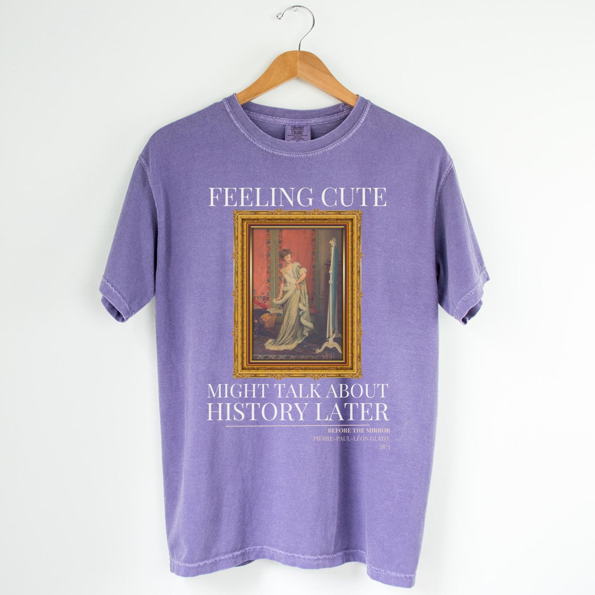 Funny Historic Art Tee Shirt for Cool Girls Who Love History Cute History Teacher TShirt Humanities or History Major Graduation Gift Graphic Tee – Cozy Vibes · Must-Have Style
