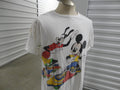 Vintage 90s Goofy And Mickey Mouse Walt Disney Skateboard white Tshirt size XL Graphic Tee – Aesthetic Look · Trending Graphic Apparel