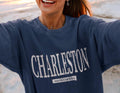 Charleston South Carolina Beach Crewneck Sweatshirt Gift Sweatshirt – Warm & Stylish · Must-Have Style