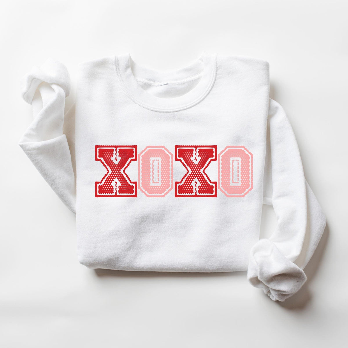XO XO Sweatshirt Womens Valentines Day Sweatshirt Retro Valentines Day Shirt Cute Valentines Shirt Valentines Shirt Sweatshirt – Cozy Vibes · Perfect For Daily Wear