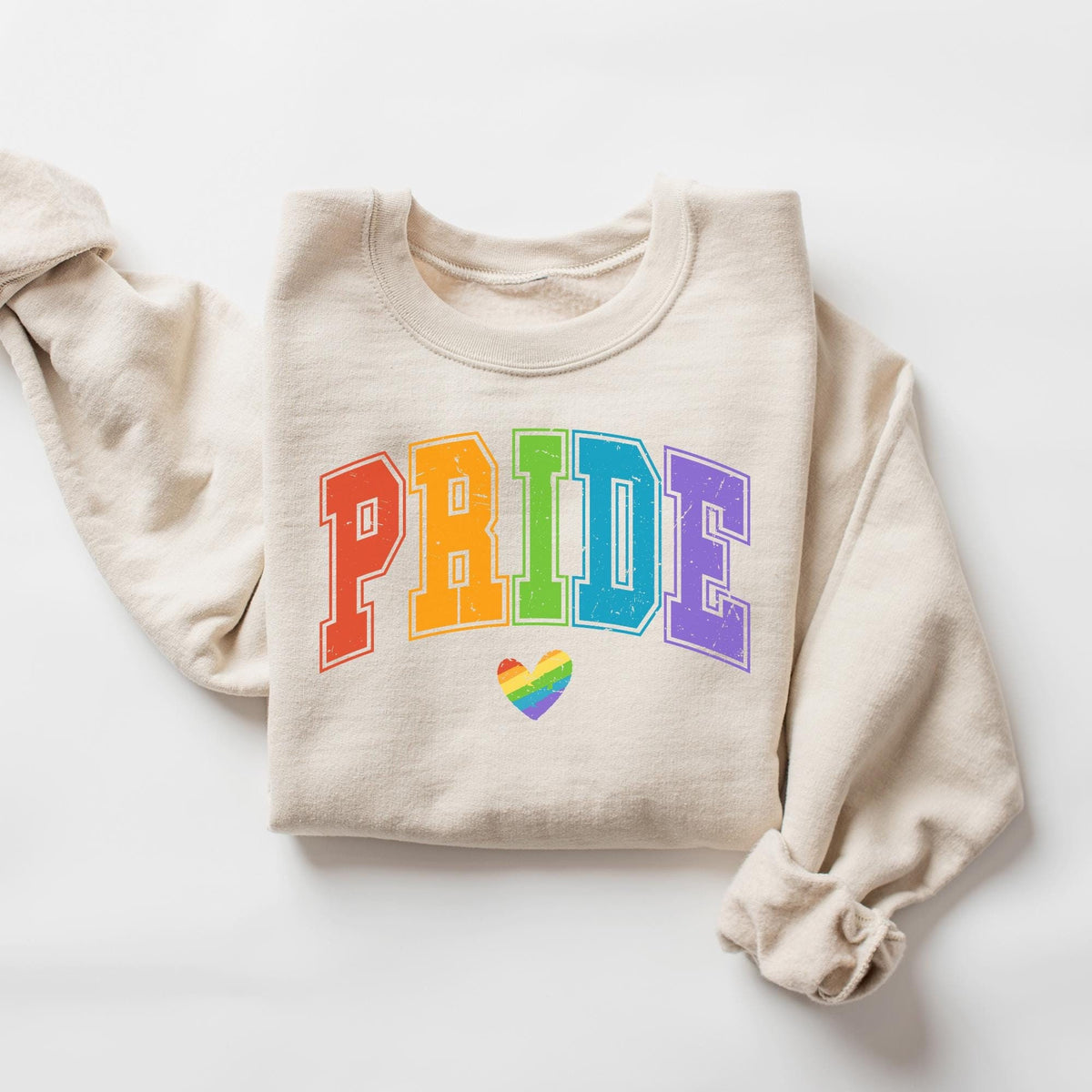 Varsity PRIDE Sweatshirt Gay Pride Shirt LGBT Lesbian Shirt Lesbian Clothing Queer Girls Sweatshirt Pride Shirt Women Cute Pride Shirt Sweatshirt – Warm & Stylish · Must-Have Style