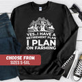 Funny Farm Sweatshirt Farmer Sweatshirt Farming Sweatshirt Farm Hoodie Farm Crewneck Barn Sweatshirt Ranch Sweatshirt Farmer Tees Hoodie – Everyday Comfort · High-Quality Print