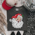 Glitter Santa Tshirt Retro Santa Tee Santa Tee Vintage Graphic Tee Merry Christmas Shirt Vintage Santa Graphic Tee Graphic Tee – Easygoing Wear · Must-Have Style