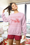 Historical Romance Tropes Sweatshirt Romance Reader Bookworm Who Loves Historical Fantasy Novels with Only One Bed Cute Bookish Crewneck Sweatshirt – Soft Feel · High-Quality Print
