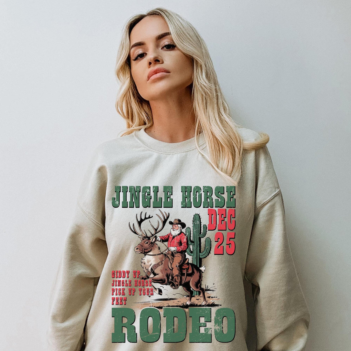 Jingle Horse Rodeo Shirt Cowboy Christmas Shirt Christmas Western Shirt Christmas Gift Shirt Vintage Christmas Sweatshirt Cowboy Xmas Sweatshirt – Premium Graphic · Trending Graphic Apparel