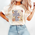 Boho Christian Shirt Christian Tee Christian Apparel Jesus is King Faith Clothing Christian TShirt Christian Gift Praise Him Shirt Graphic Tee – Premium Graphic · Great Gift For Fans