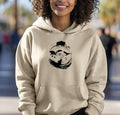 Four Directions Animal Hoodie Buffalo Bear Eagle Wolf Medicine Wheel Sacred Hoop Nature Lover Gift Sweatshirt Hoodie – Cozy Vibes · High-Quality Print
