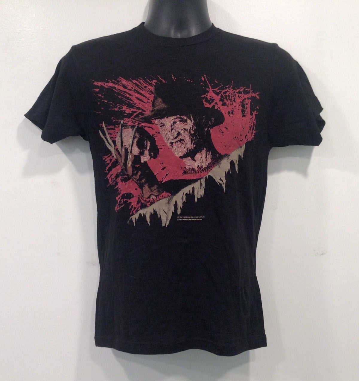 Vintage two sided Freddy Krueger print tee size XS J453 Graphic Tee – Feel-Good Design · Must-Have Style