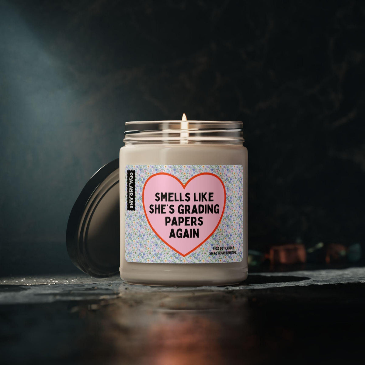 Funny Teacher Candle Friend Always Grading Papers Smells Like She39s Grading Papers Again 9 Oz Soy Candle Teaching Major Graduation Gift Graphic Tee – Bold Style · Must-Have Style