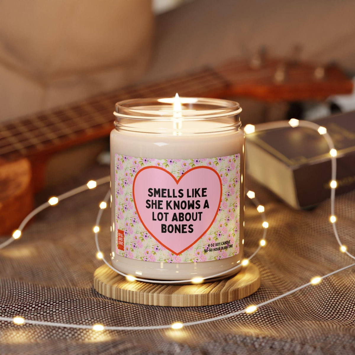 Funny Forensic Anthropologist Gift Friend Who Loves Bones Candle for Future Doctor or Nurse Silly Science Teacher Gift 9 Oz Soy Candle Graphic Tee – Everyday Comfort · Must-Have Style