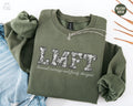 LMFT Sweatshirt Toile De Jouy LMFT Sweater Licensed Marriage and Family Therapist Crewneck LMFT Grad GiftTherapist Gift Counselor Shirt Sweatshirt – Everyday Comfort · Trending Graphic Apparel
