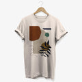 Minimalist Abstract Art Collage T shirt Organic Geometric Shapes Boho Graphic Tee Floral Bohemian Artistic Gifts Graphic Tee – Soft Feel · Top Pick For Any Outfit