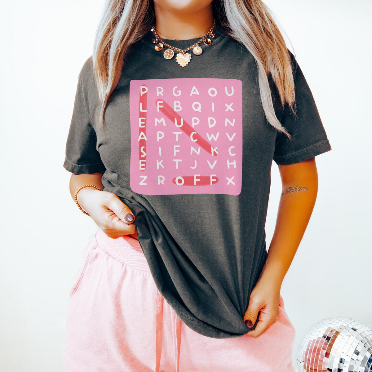 Please Fuck Off Shirt Valentines Tshirt funny valentine day funny valentine gift funny valentine tee happy valentine day gift for her Graphic Tee – Everyday Comfort · High-Quality Print