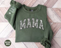 Personalized Floral Mama Sweatshirt With kids Names On SleeveToile De Jouy Mom Crewneck Custom Mama SweaterChinoiserie MamaGift from Kids Sweatshirt – Cozy Vibes · High-Quality Print