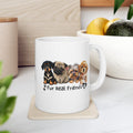 Puppy Love Coffee Mug Dog Lovers Tea Glass Dog Lovers Gifts Dog Mama Mug Hot Chocolate Doggy Dad Cup 11oz Graphic Tee – Everyday Comfort · High-Quality Print