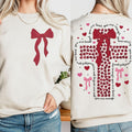 Cross Sweatshirt Religious Sweatshirt Back and Front Print Christian Aesthetic Christian Apparel Faith Based Gift Sweatshirt – Aesthetic Look · Perfect For Daily Wear