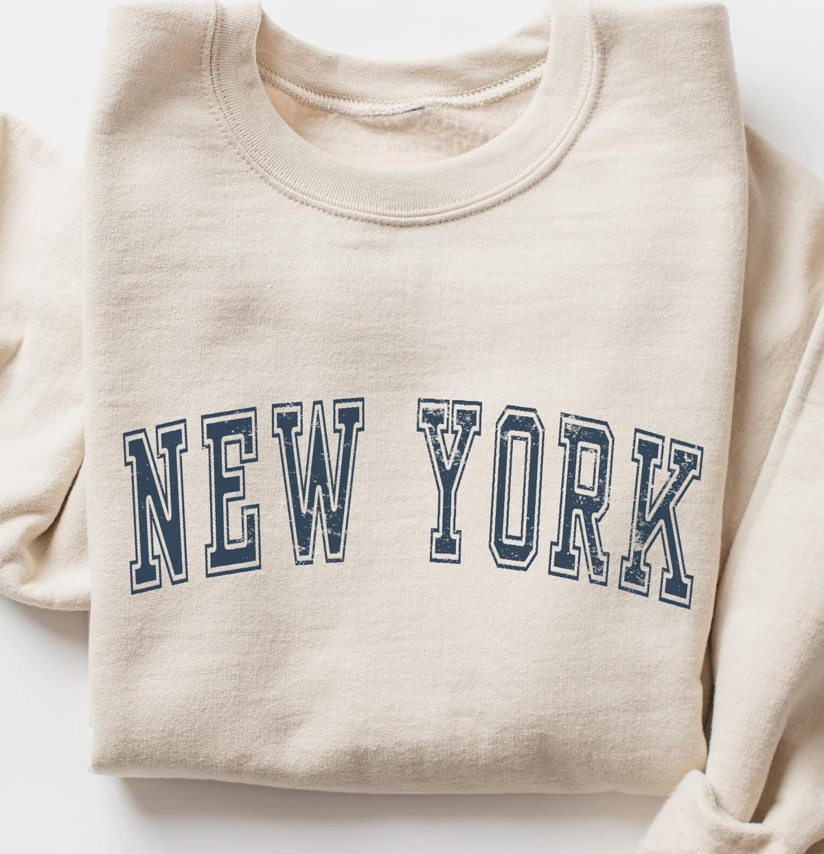 New York Crewneck Sweatshirt Gift Vintage City Pullover Sweatshirt – Bold Style · Perfect For Daily Wear