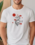 Fierce Dragon Tee Year of the Dragon Mythical Creature Lovers Tee Dragon T shirt Graphic Tee – Soft Feel · High-Quality Print