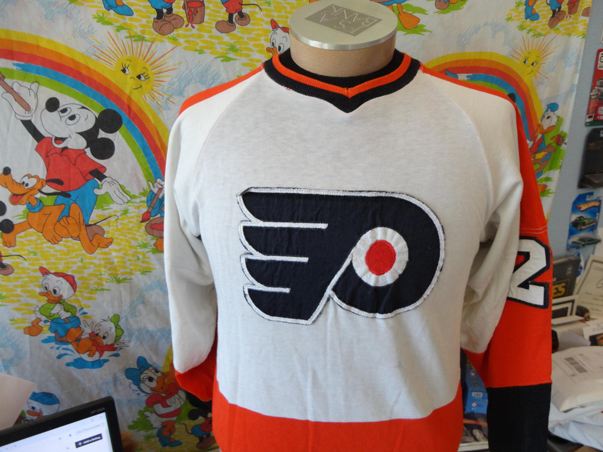 Vintage 6039s Philadelphia Flyers NHL Durene Hockey White Jersey Size M Jersey – Soft Feel · Trending Graphic Apparel
