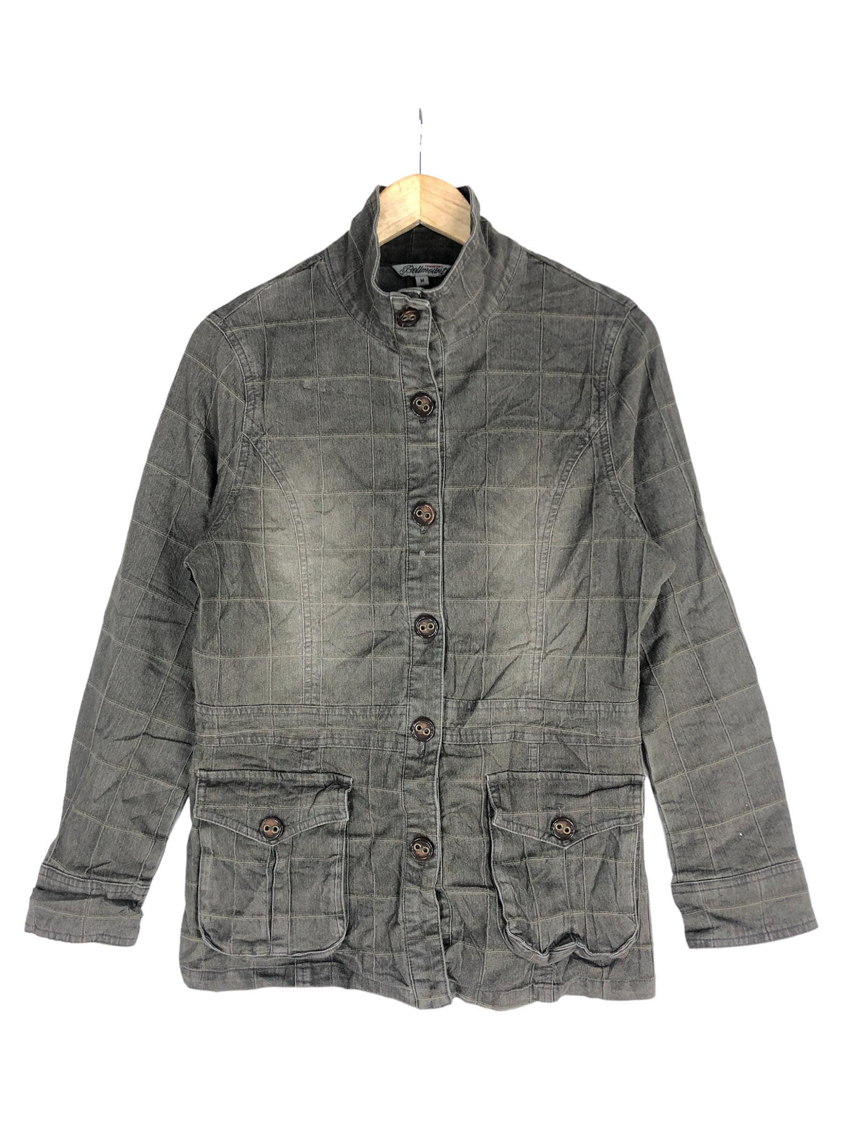 Vintage Bellmount Double Pocket Denim Style Jacket Medium Bellmount Button Jacket Jacket Casual Outfits Fashion Style Size M Graphic Tee – Feel-Good Design · High-Quality Print