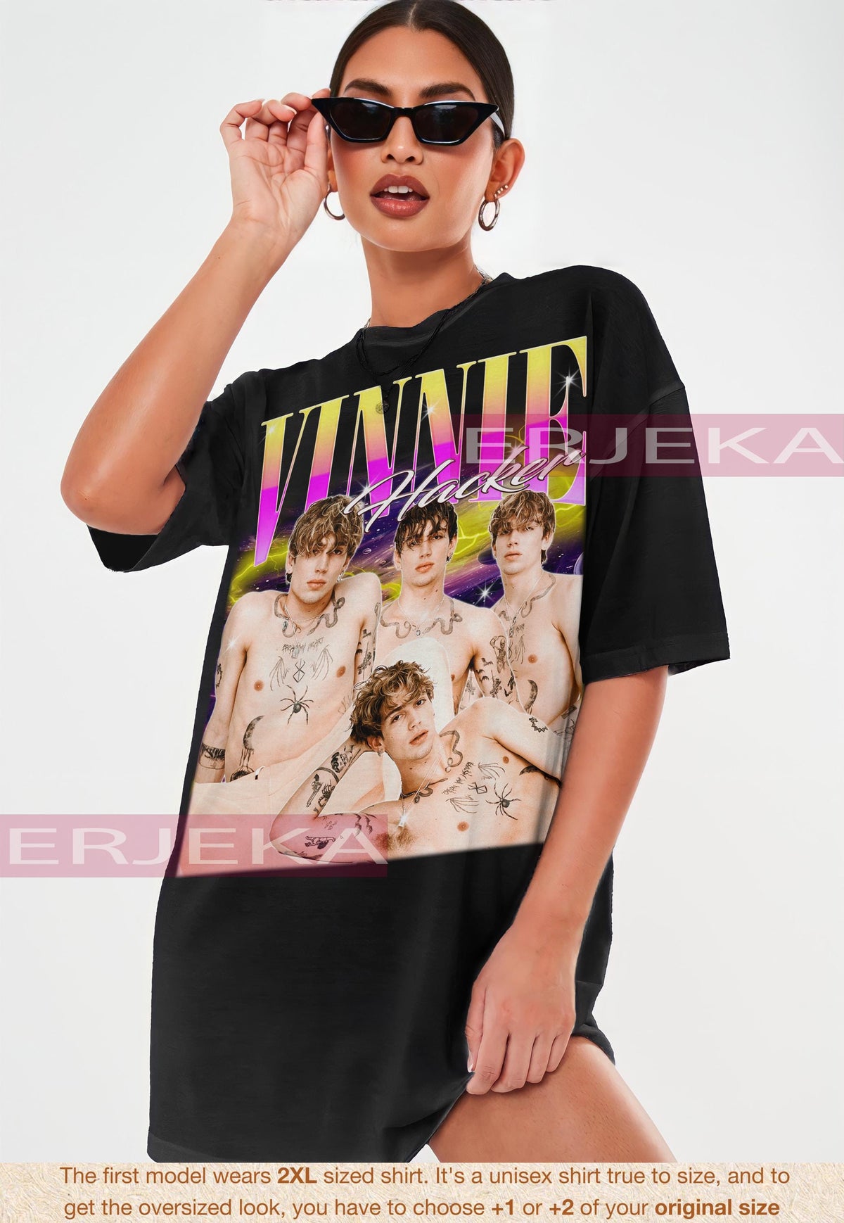 VINNIE HACKER Vintage Shirt Vinnie Hacker Homage Tshirt Vinnie Hacker Fan Tees Vinnie Hacker Retro 90s Sweater Vinnie Hacker Merch Gift Graphic Tee – Easygoing Wear · High-Quality Print