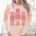 Nutcracker Cats Sweatshirt Christmas Sweatshirt Christmas Shirt Christmas Crewneck Pullover Holiday Party Shirt Sweatshirt – Aesthetic Look · Great Gift For Fans