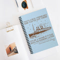 Titanic Maritime History Notebook Friend Obsessed with the Sinking of the Titanic Silly Iceberg Joke History Major Social Studies Gift Graphic Tee – Fan Favorite · Perfect For Daily Wear