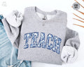 Floral Teach Sweatshirt Toile De Jouy Teacher Crewneck Teacher Appreciation Gift Back To School Elementary Teacher Shirt Team Teacher Sweatshirt – Everyday Comfort · Top Pick For Any Outfit