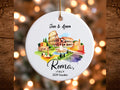 Personalized Roma Italy Ornament Ceramic Ornament Custom Holiday Gift Christmas Tree Decoration Travel Souvenir Gift for Traveler Graphic Tee – Warm & Stylish · Top Pick For Any Outfit