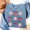 Coquette Baseball Shirt Baseball Bows Shirt Gift for Mom Baseball Mom Gift Baseball Mama Baseball Lover Shirt Graphic Tee – Cozy Vibes · Great Gift For Fans