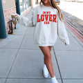 Faux Glitter In My Lover Era Sweatshirt Valentine39s Day Sweatshirt Womens Valentines Day Sweatshirt Retro Valentines Day Shirt Sweatshirt – Cozy Vibes · Great Gift For Fans